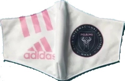 Mascara oficial Adidas Inter Miami 2020 Branca